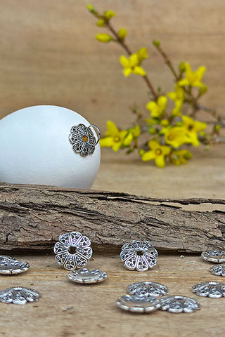 Aufhänger für Ostereier "Blüte" - Ø 13 mm
