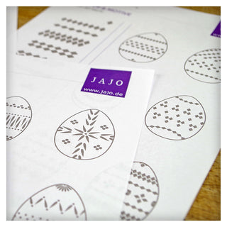 PDF Vorlagen Muster und Symbole sorbische Ostereier