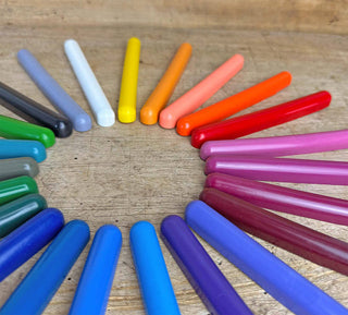 Wachs sorbische Eier, 23 Farben, Wachs mit Bienenwachs