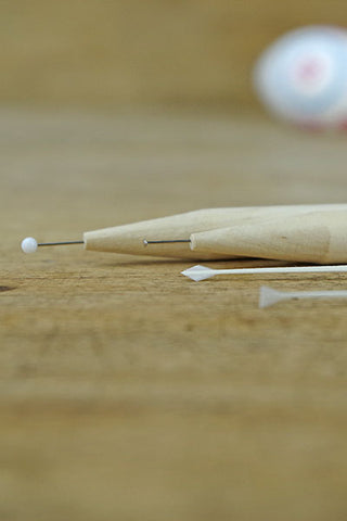 original Werkzeug für sorbische Eier, Federn und Tupfwerkzeug hier kaufen